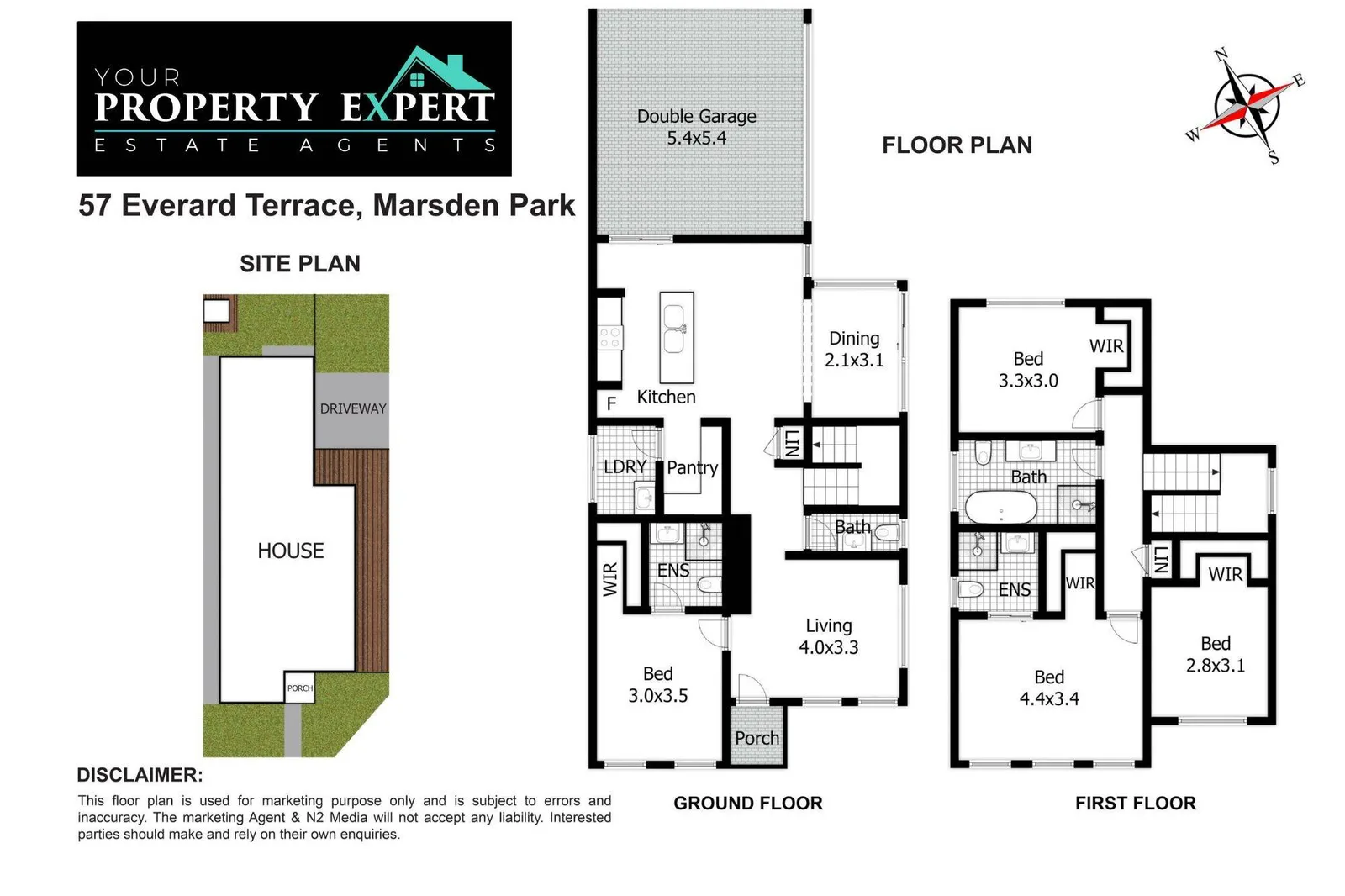 Floor plan of 57 Everard Terrace, Marsden Park