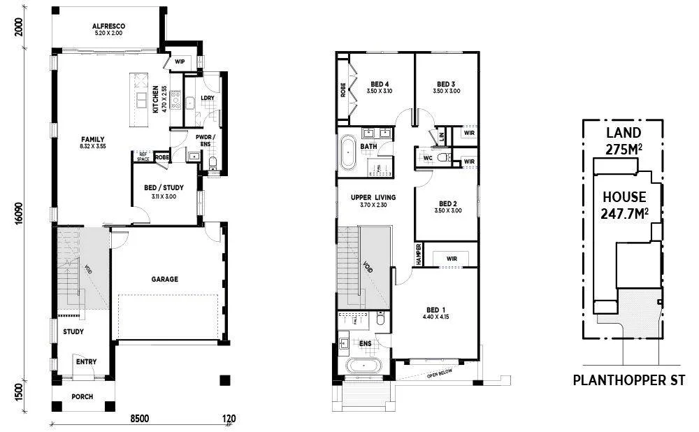 Floor plan of 21 Planthopper Street ( Melonba), Marsden Park