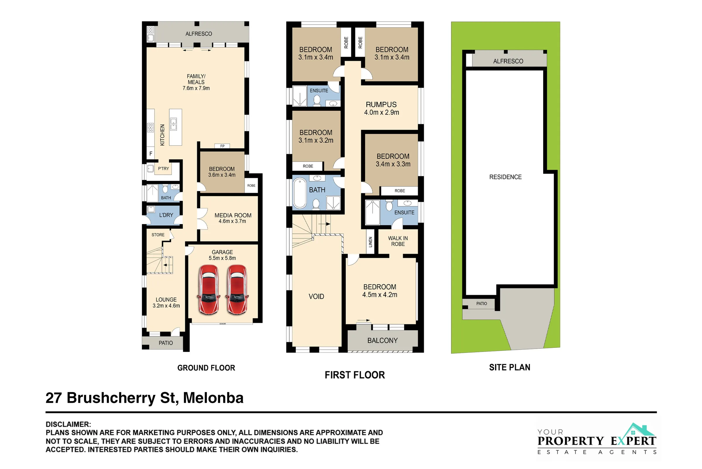 Floor plan of 27 Brushcherry Street (Melonba), Marsden Park