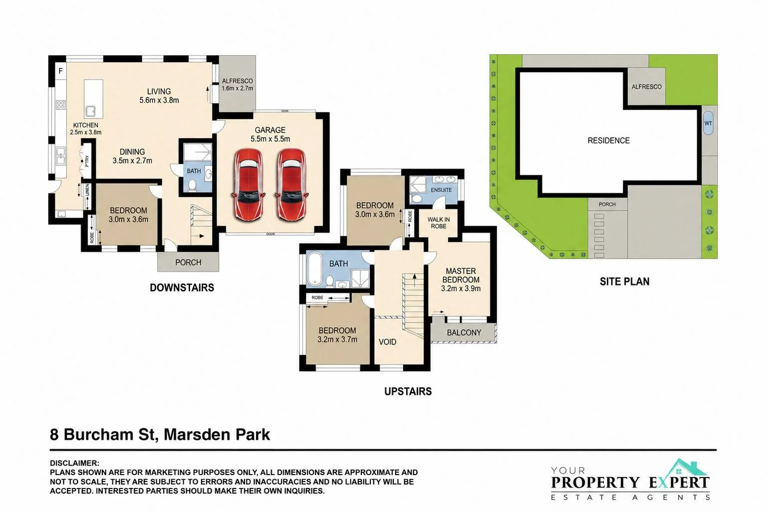 Floor plan of 8 Burcham Street, Marsden Park