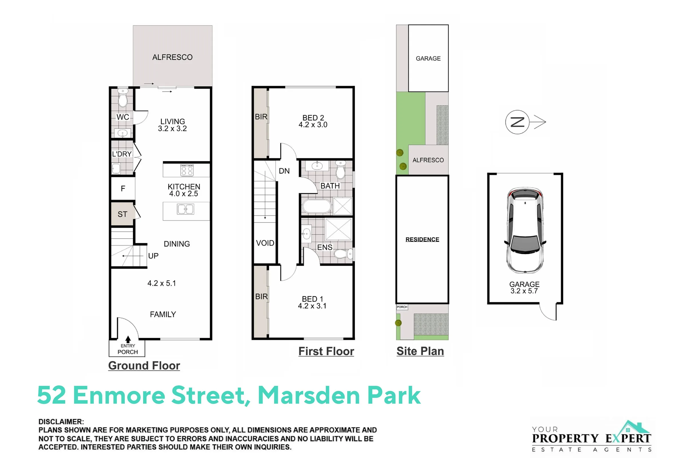 Floor plan of 52 Enmore Street, Marsden Park