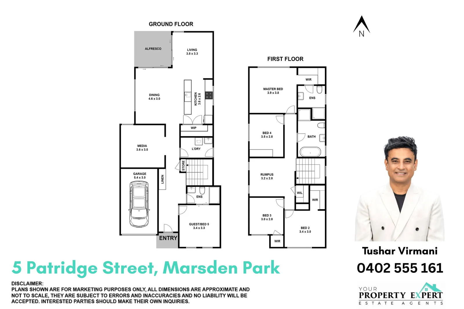 Floor plan of 5 Patridge Street, Marsden Park